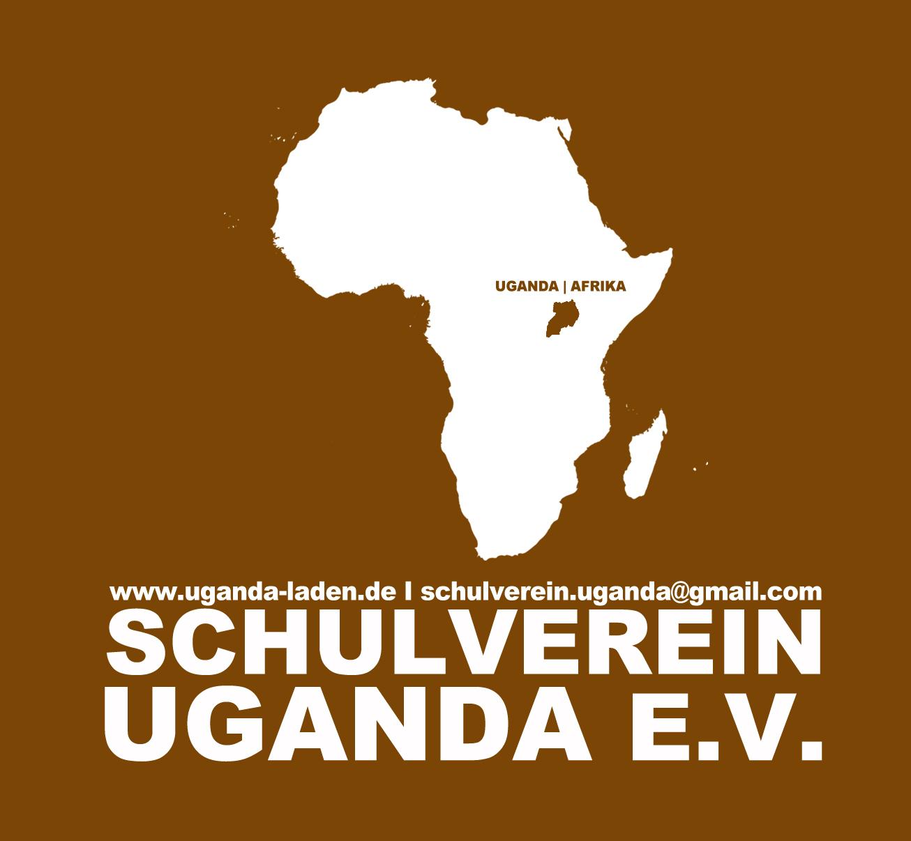 Logo Schulverein Uganda braun